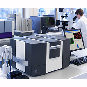 TTP Labtech Mirrorball antibody screening on a plate