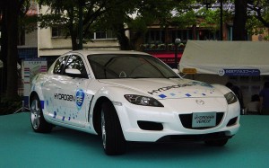 Hydrogen Powered Mazda RX8