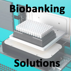 Biobanking hardware and software animation
