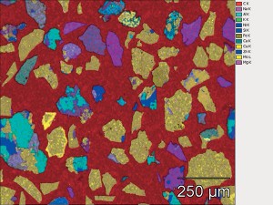 Thermo UltraDry EDS Map generated using COMPASS