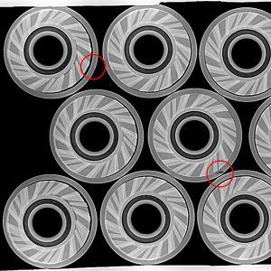 iron casting X-ris radiography