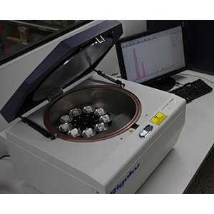 Rigaku NEX CG EDXRF spectrometer