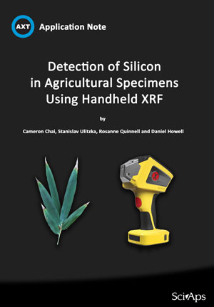 Detection of silicon in agricultural specimens using handheld XRF application note