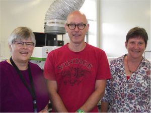 Marietjie Mostert, Massimo Gasparon and Michele Elmes from the School of Earth and Environmental Sciences at the University of Queensland