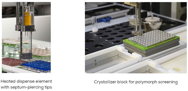 Unchained Labs Junior small molecule preformulation - liquid handling pipetting