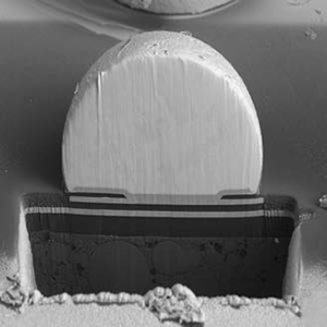 Microelectronics and semiconductor example from TESCAN XEIA Ultra-High resolution SEM with Xe Plasma FIB