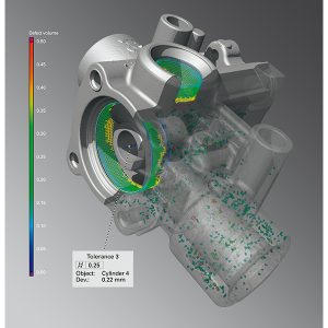 CT of a cast pump