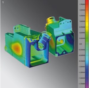 CT of die cast part