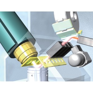 Rigaku Primus IV Tube-Above optics configuration